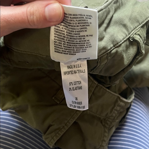 Citizens Of Humanity Green Cargo Pants - Picture 7 of 8